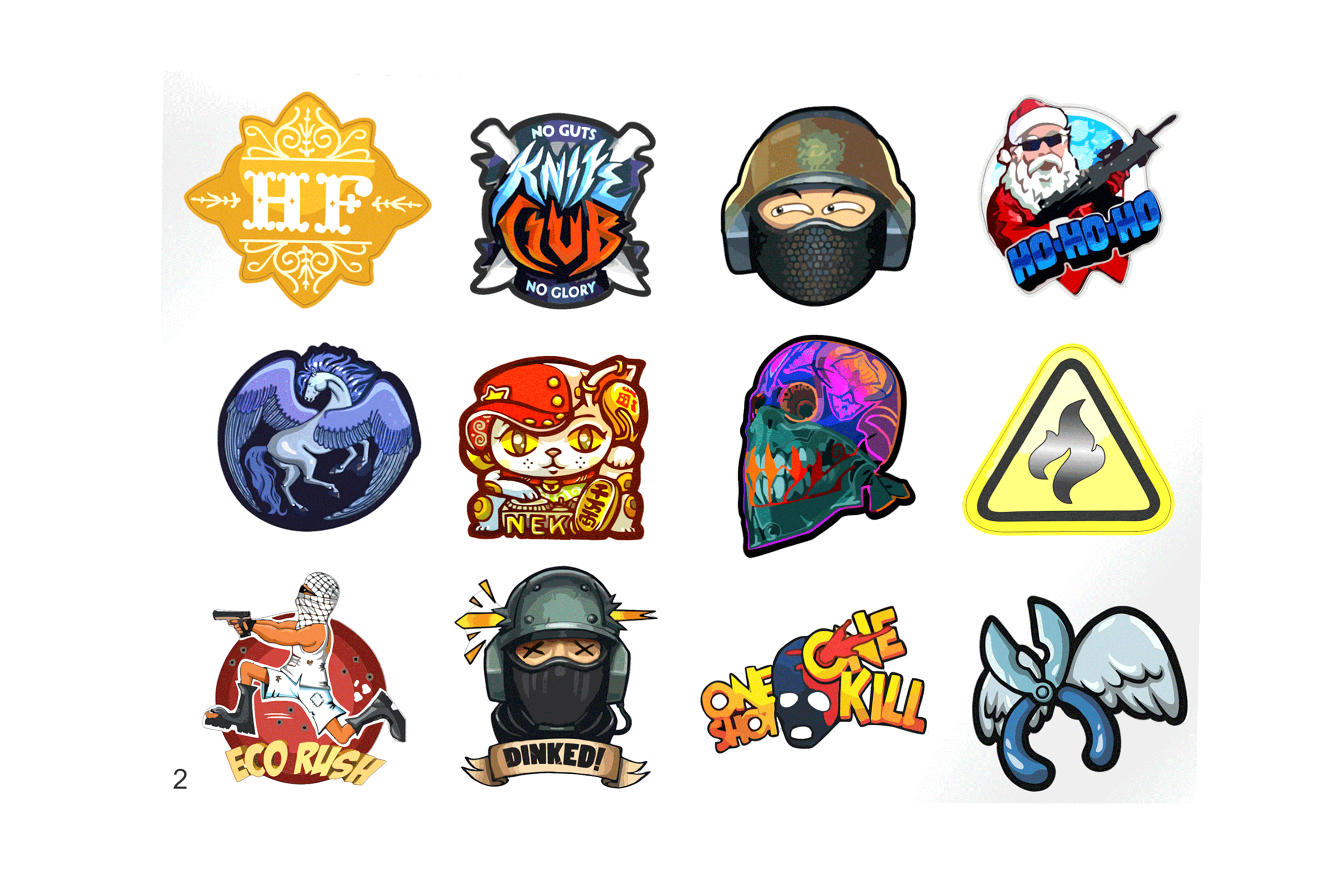 Топ-10 дешёвых стикеров для крафта в CS2